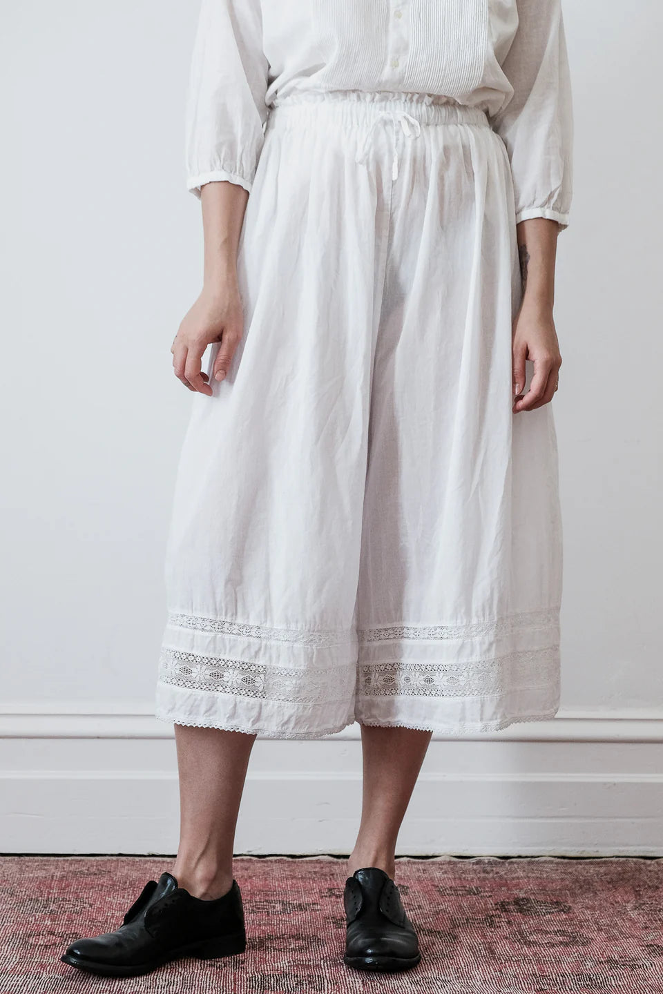 Harriet Bloomers in Cotton Lace