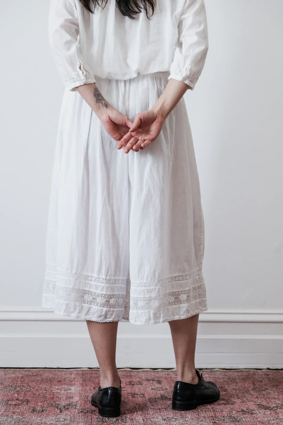 Harriet Bloomers in Cotton Lace