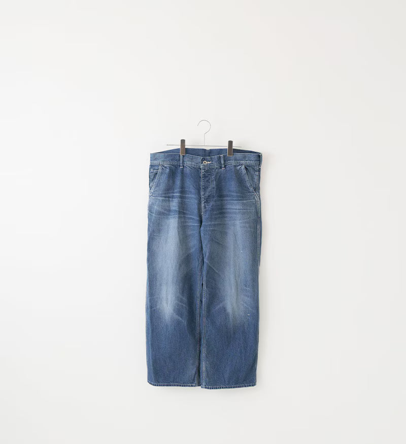 Straight Denim Work Pant - Indigo