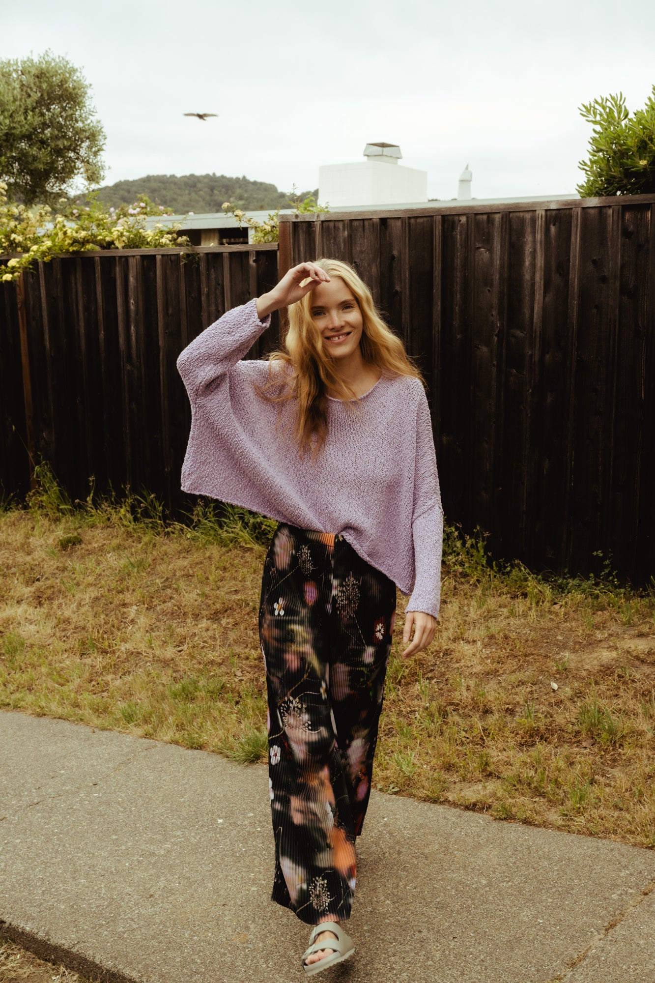 Greta Sweater - Violet