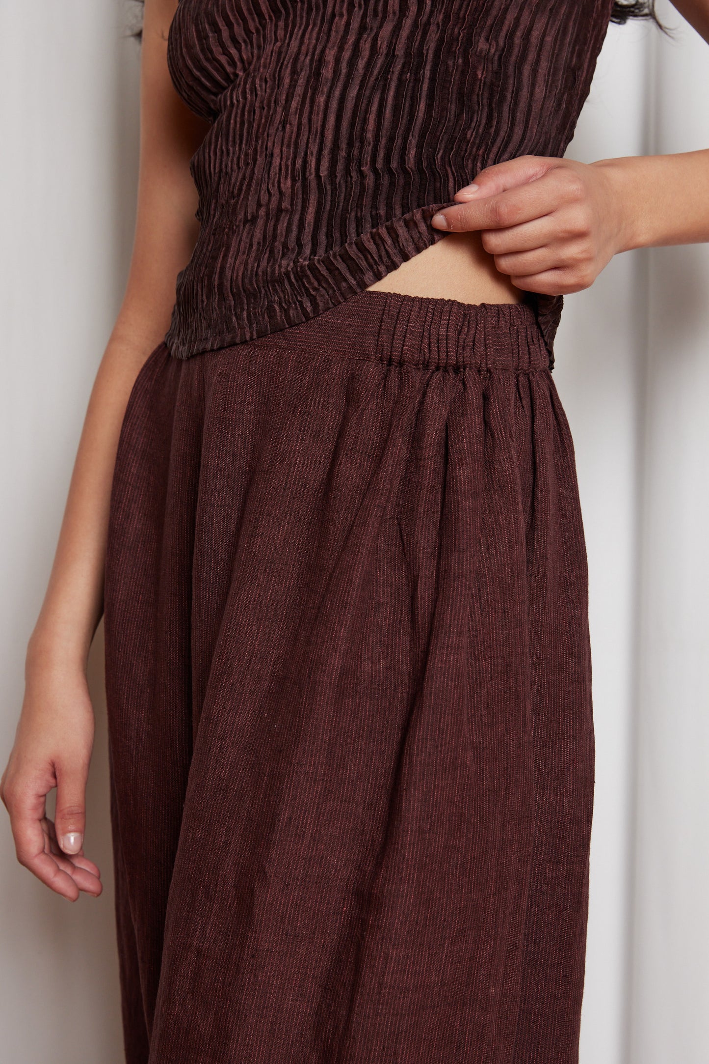 Billy Pants in Burgundy