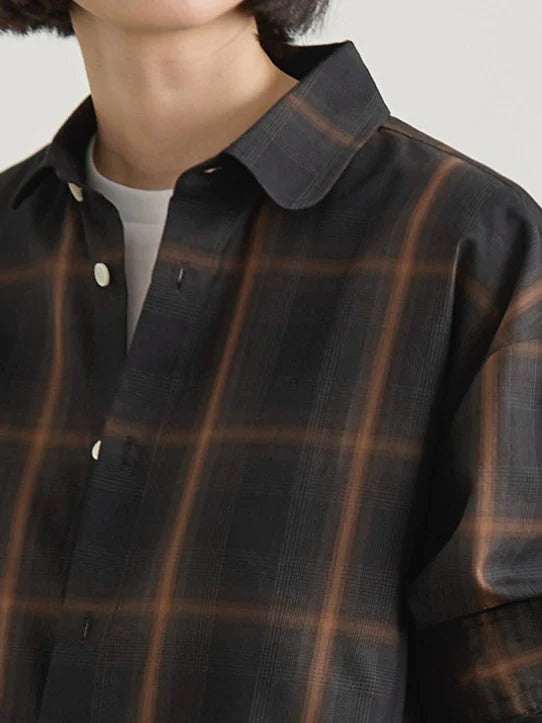 Kay-W Shirt in Brown Check