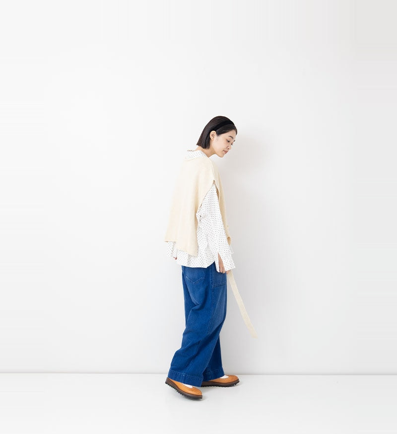 Denim Utility Pants in Blue Indigo