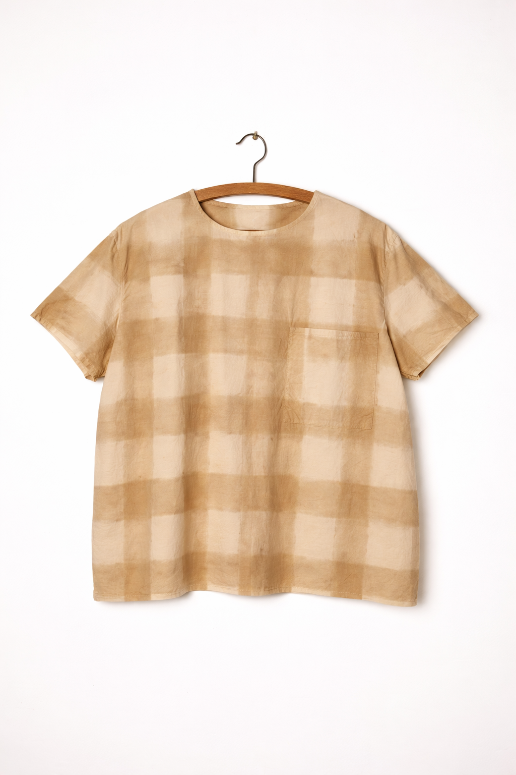 Yell Pocket Shirt — Caramello Check