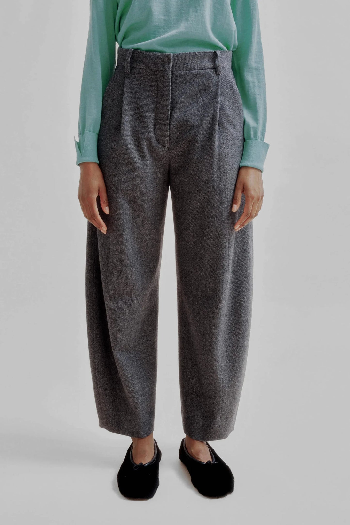 Cacao Trousers in Gray