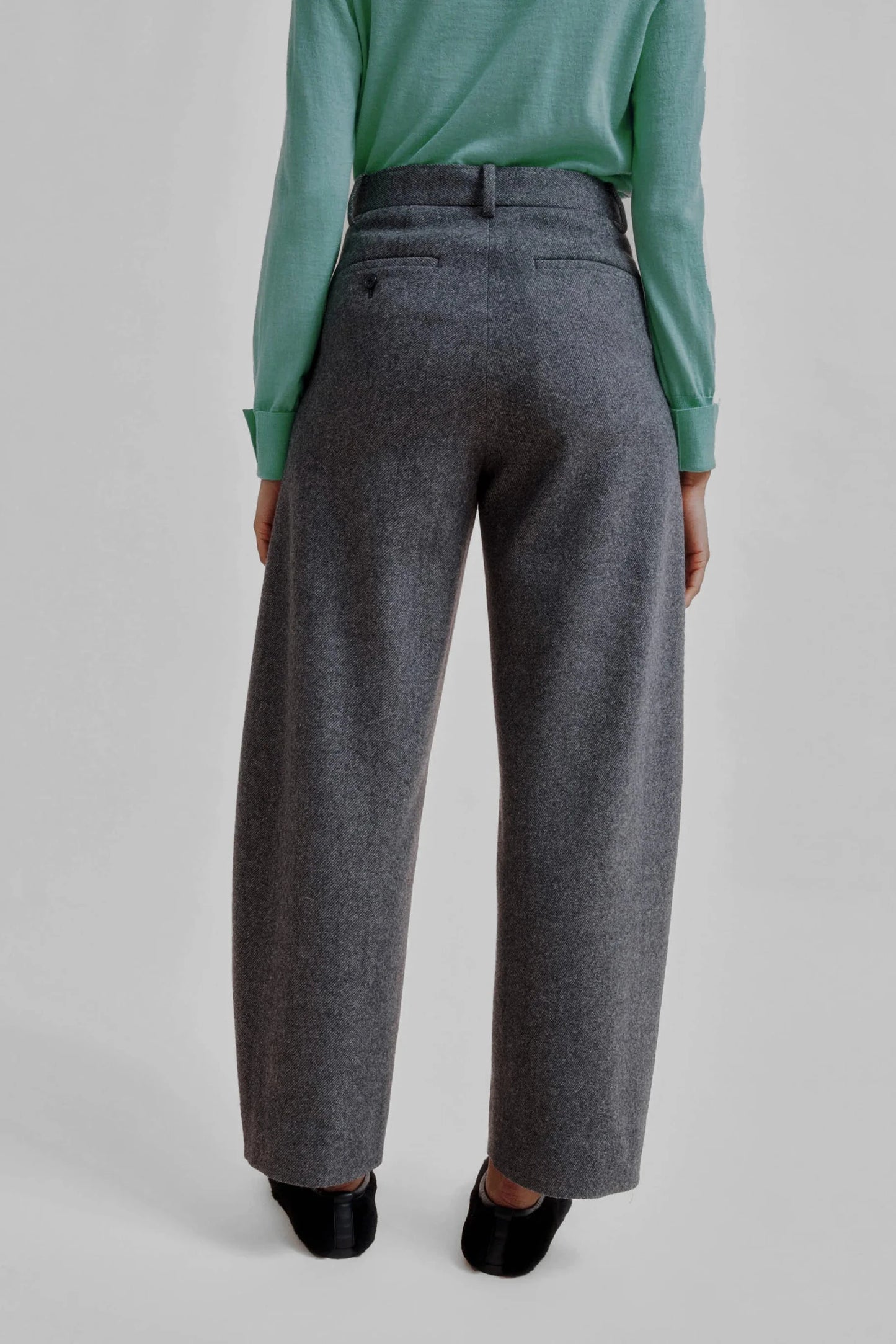 Cacao Trousers in Gray