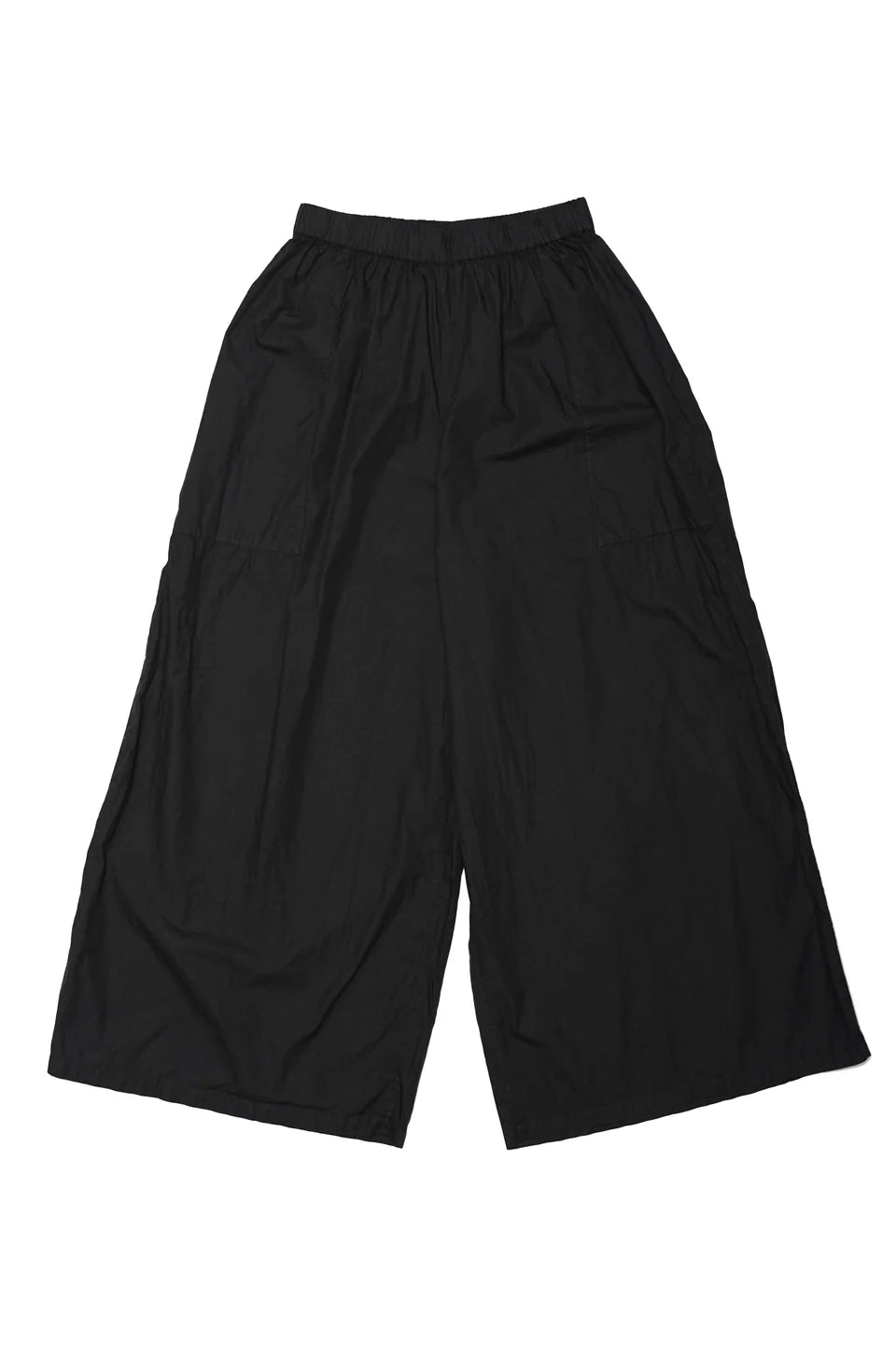 Chisato Pant - Black Cotton Poplin