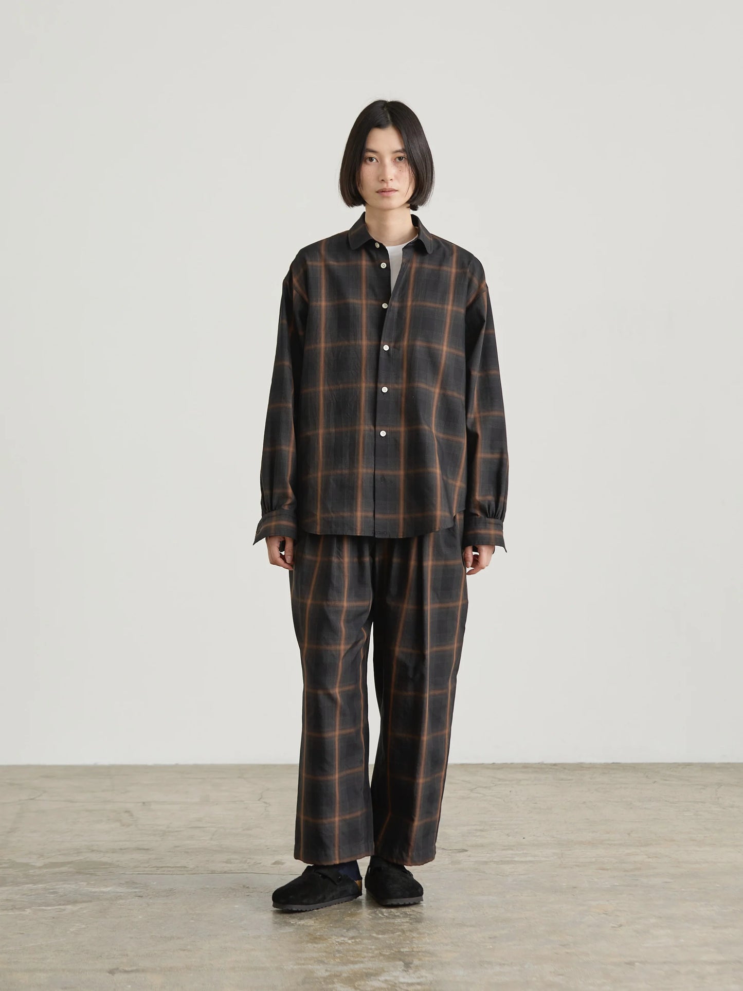 Kay-W Shirt in Brown Check