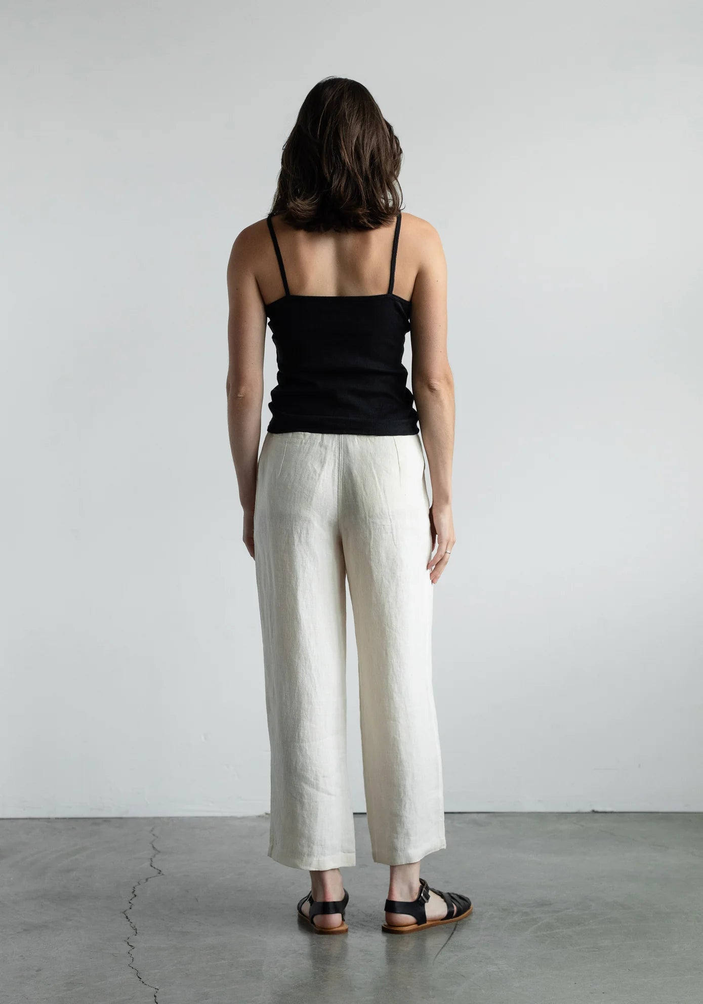 Pointelle Camisole in Black
