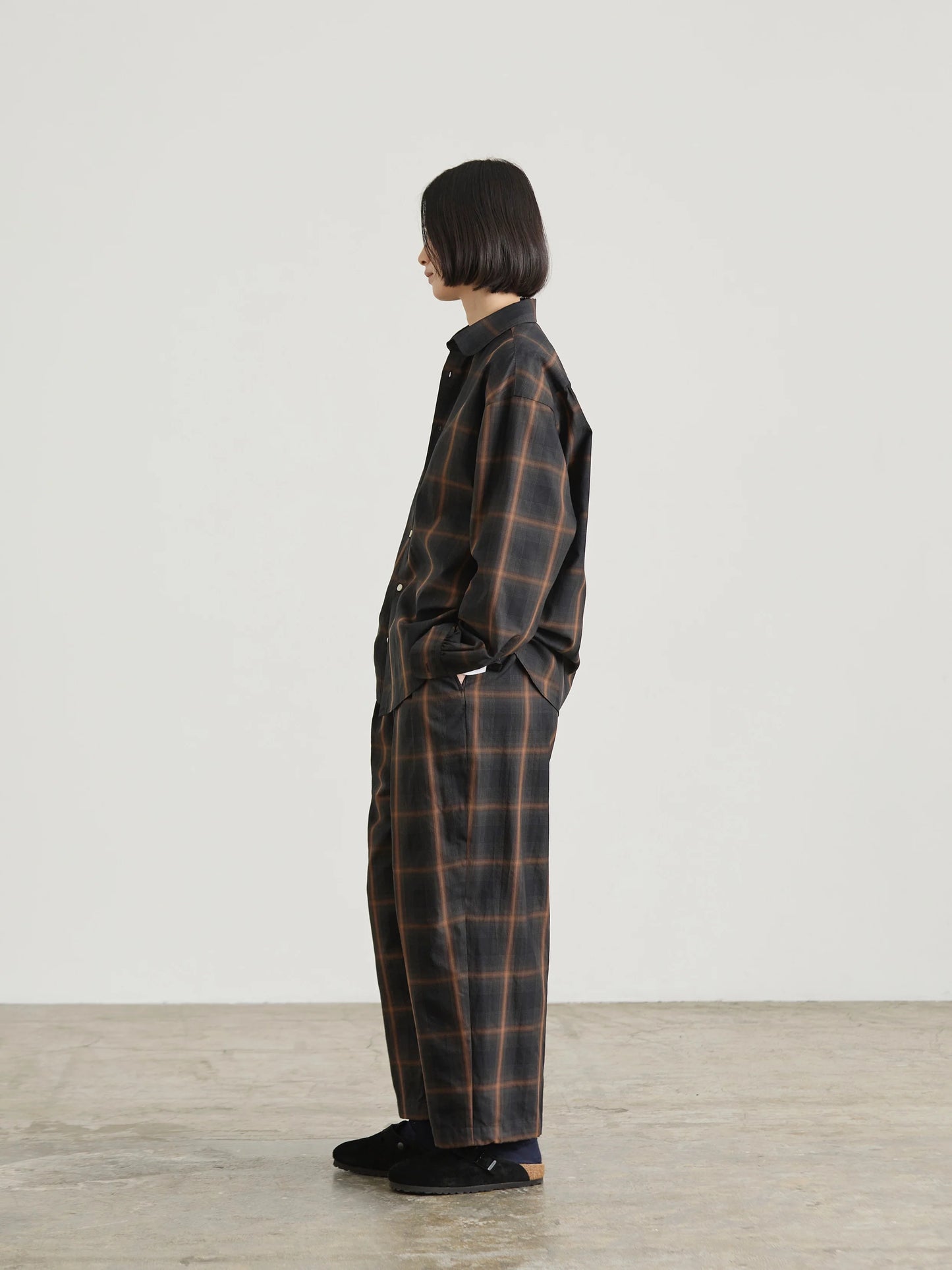 Kay-W Shirt in Brown Check