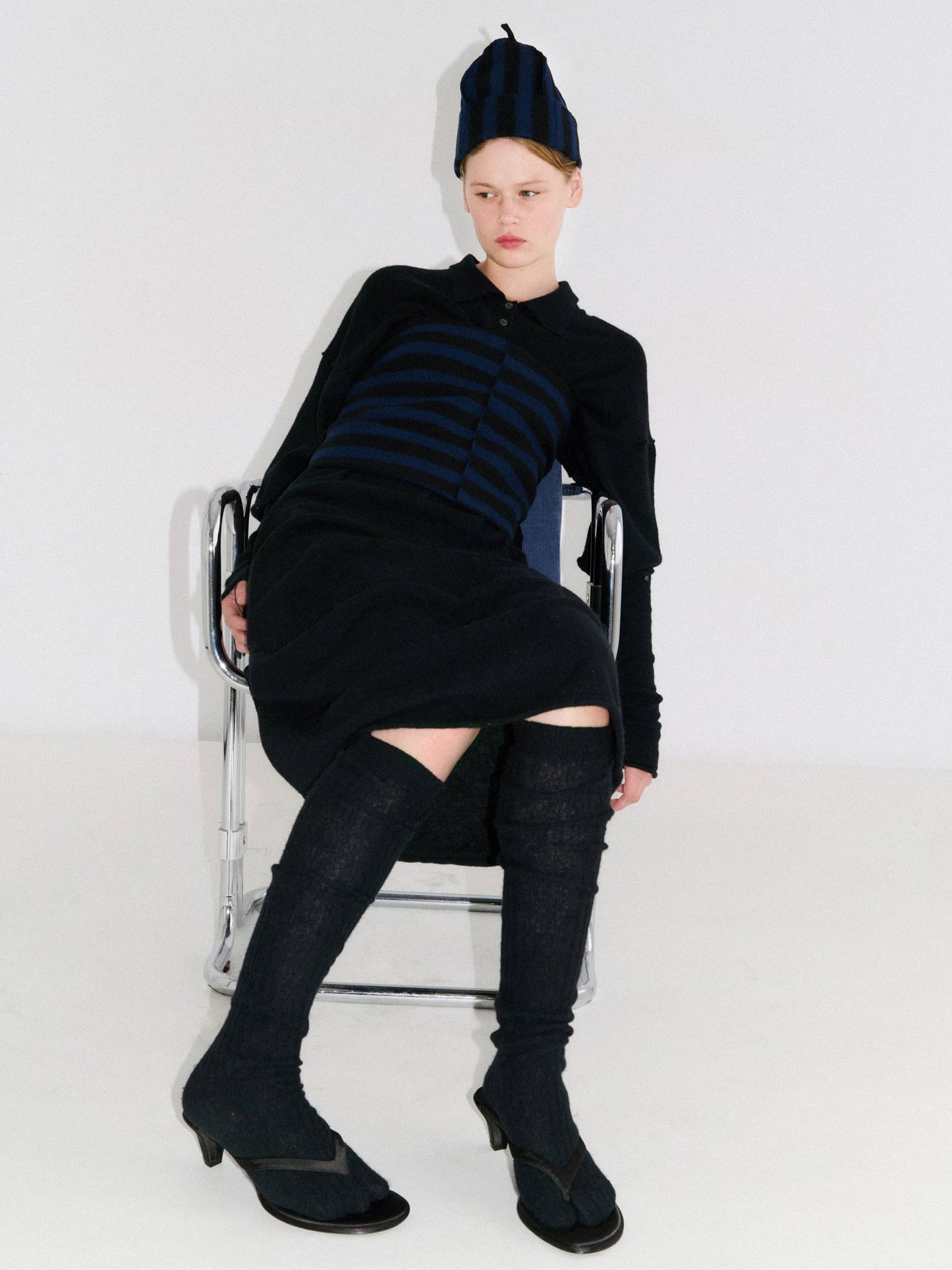 Kizuna socks in Black