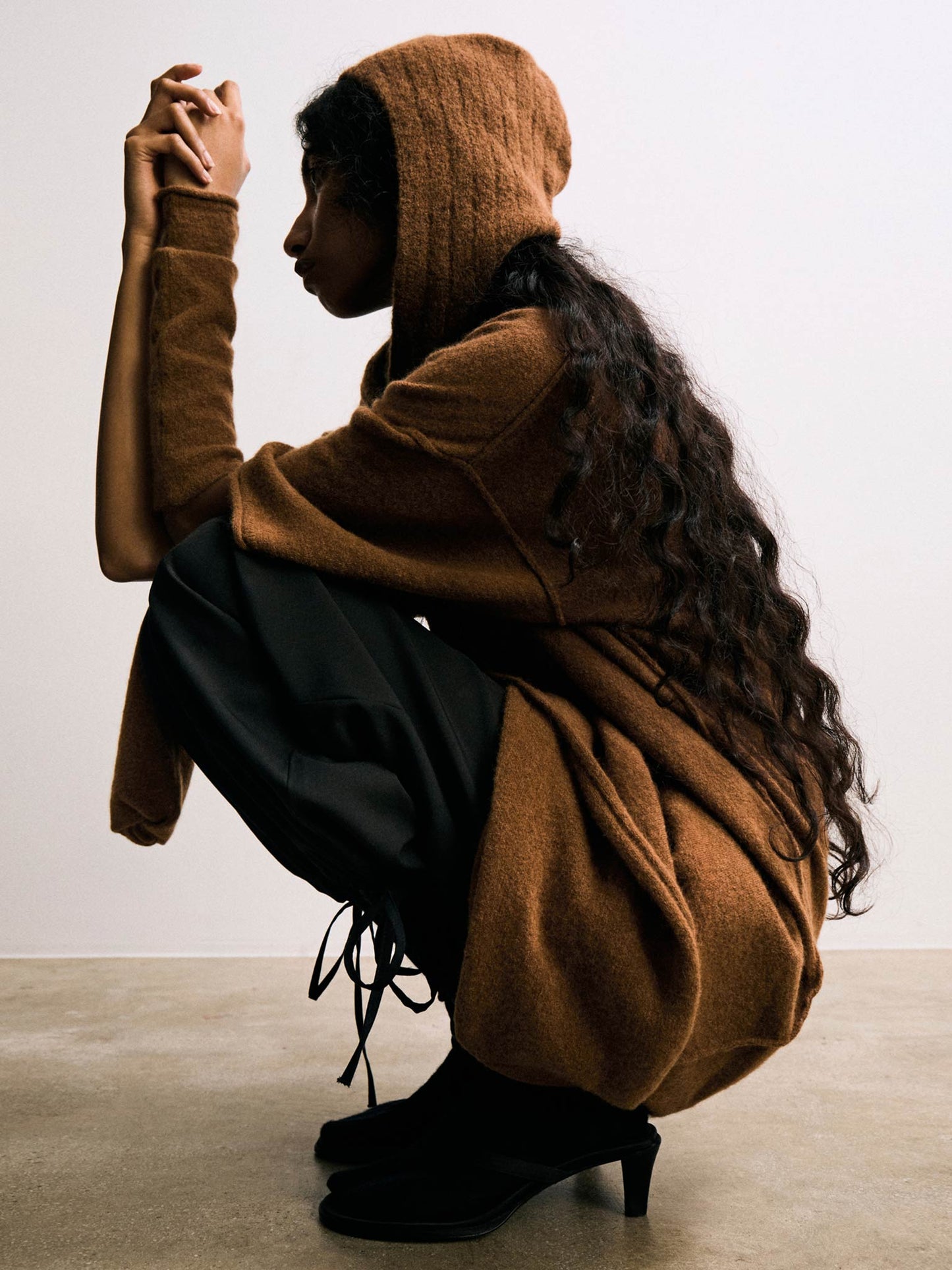 Mimi Headpiece in Espresso