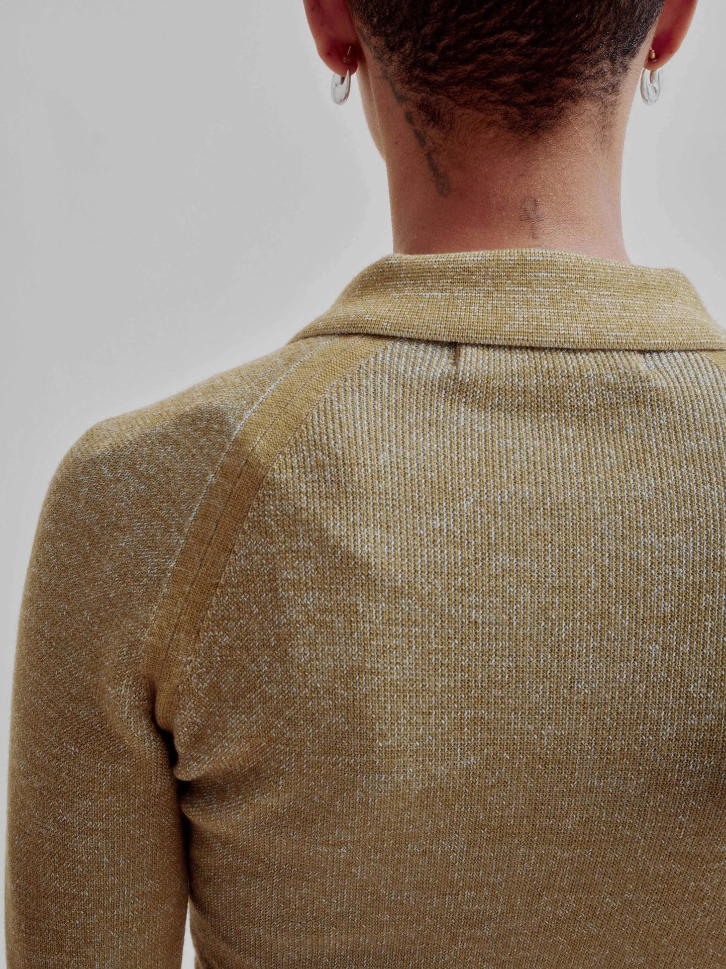 Combo Ribbed Polo in Pickle x Sky Blue