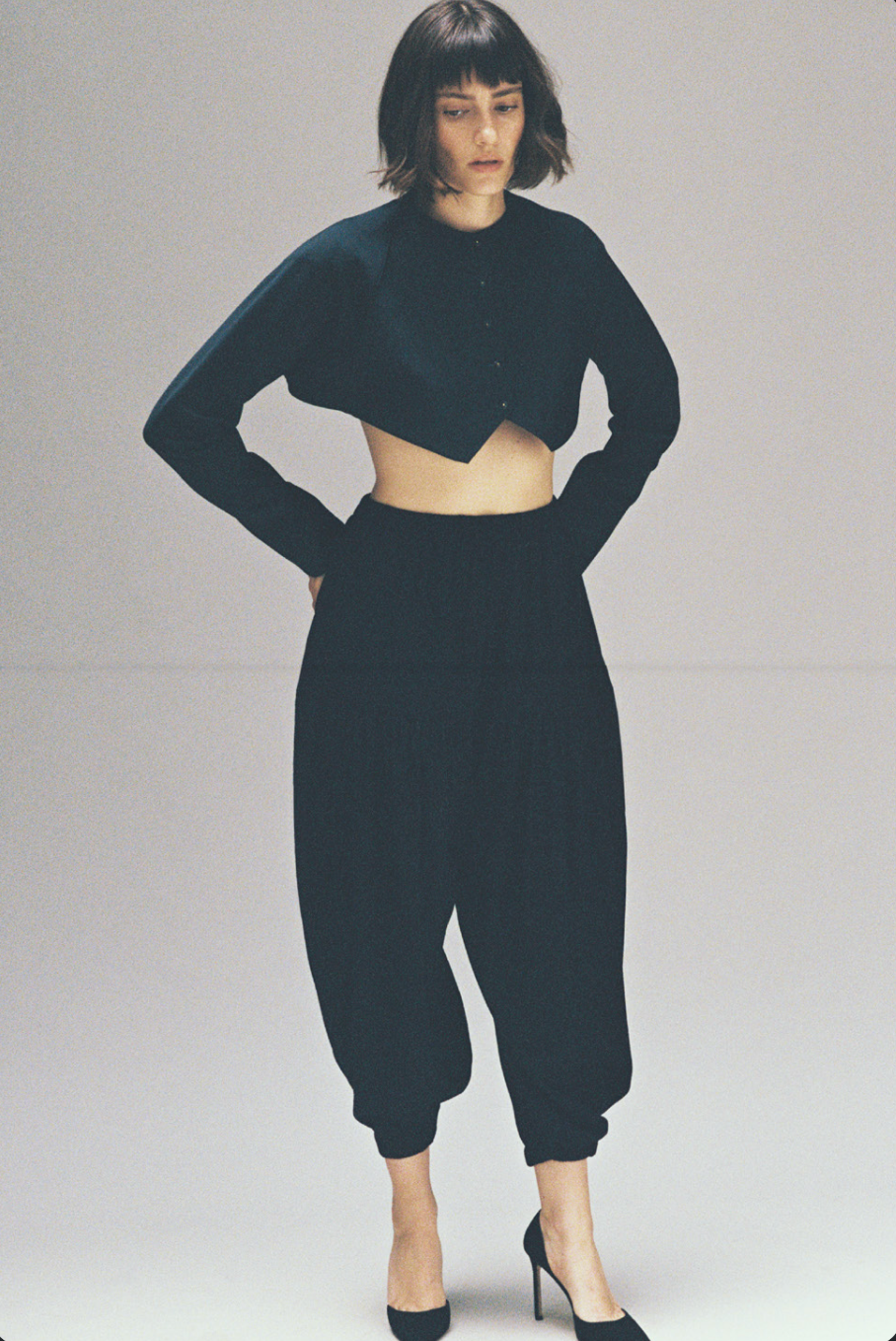 Rain Jogger in Pinstripe