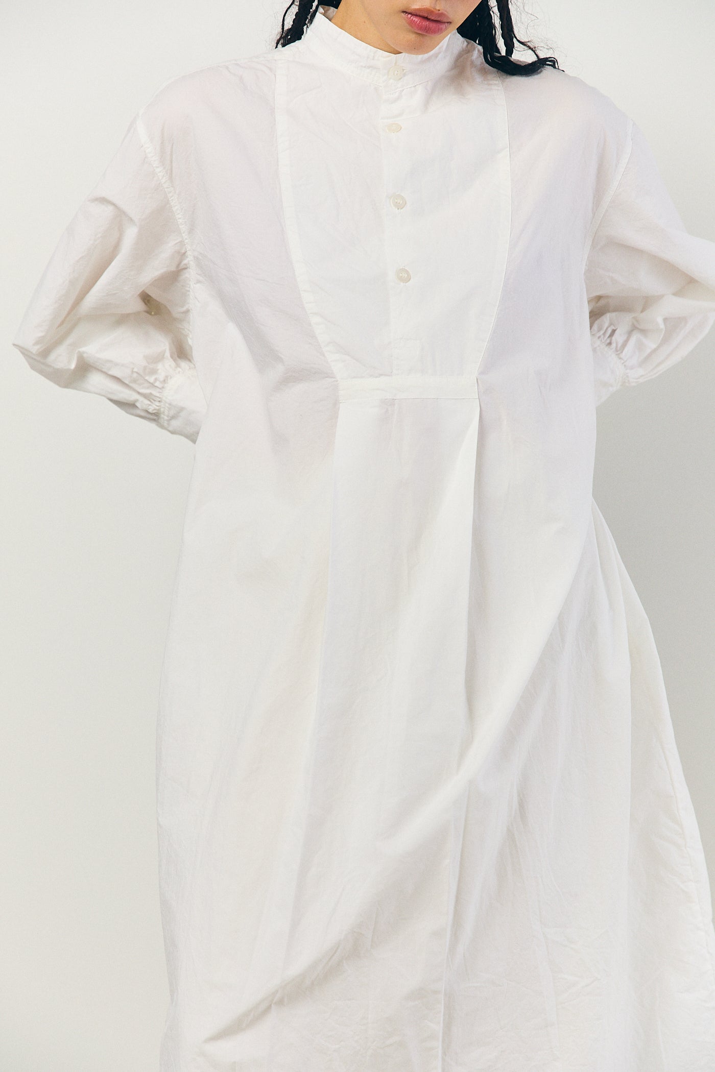 Shirt Dress in Off-White