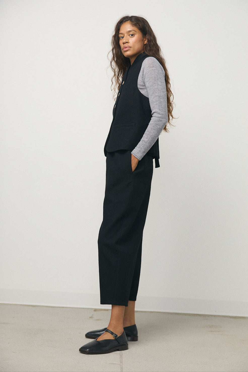 Backy Trouser in Black