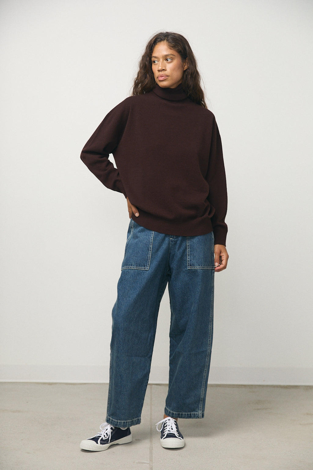 Polly Sweater in Brown