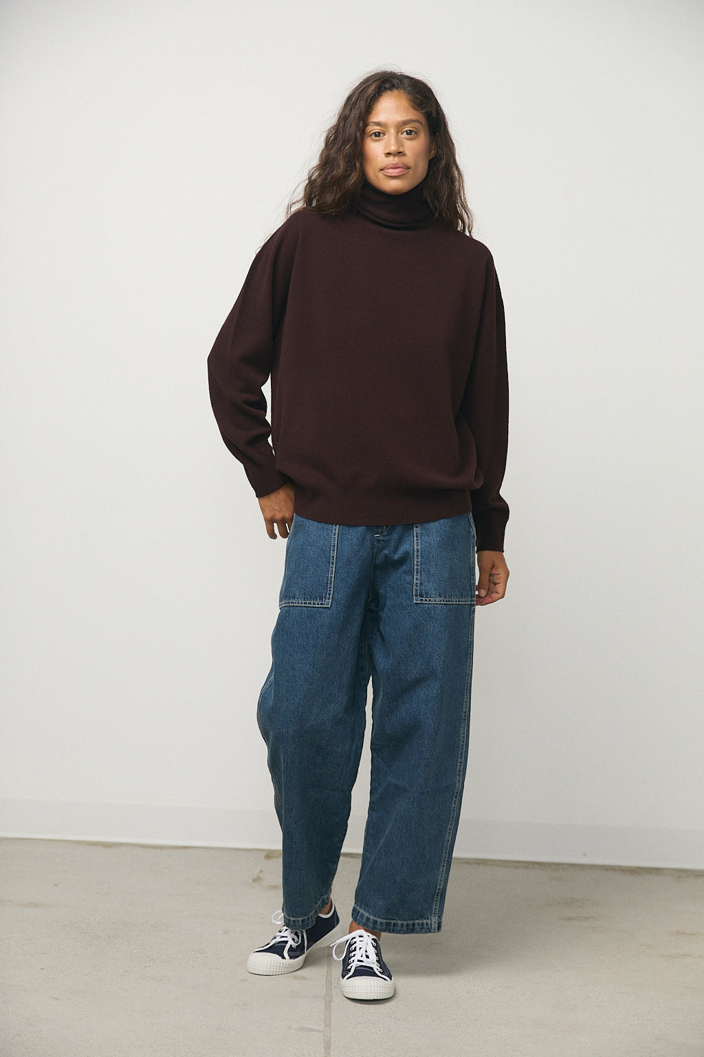 Polly Sweater in Brown