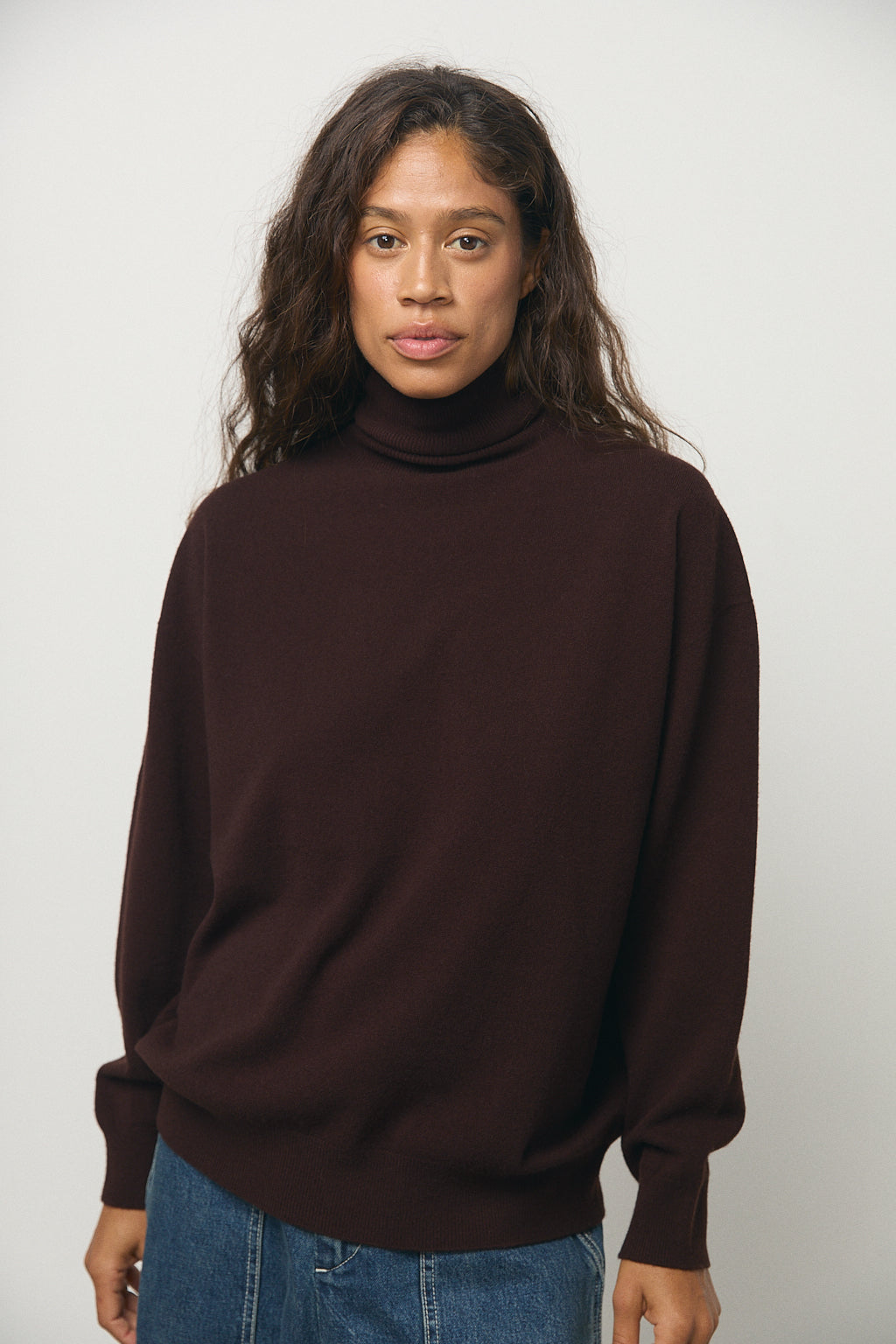 Polly Sweater in Brown