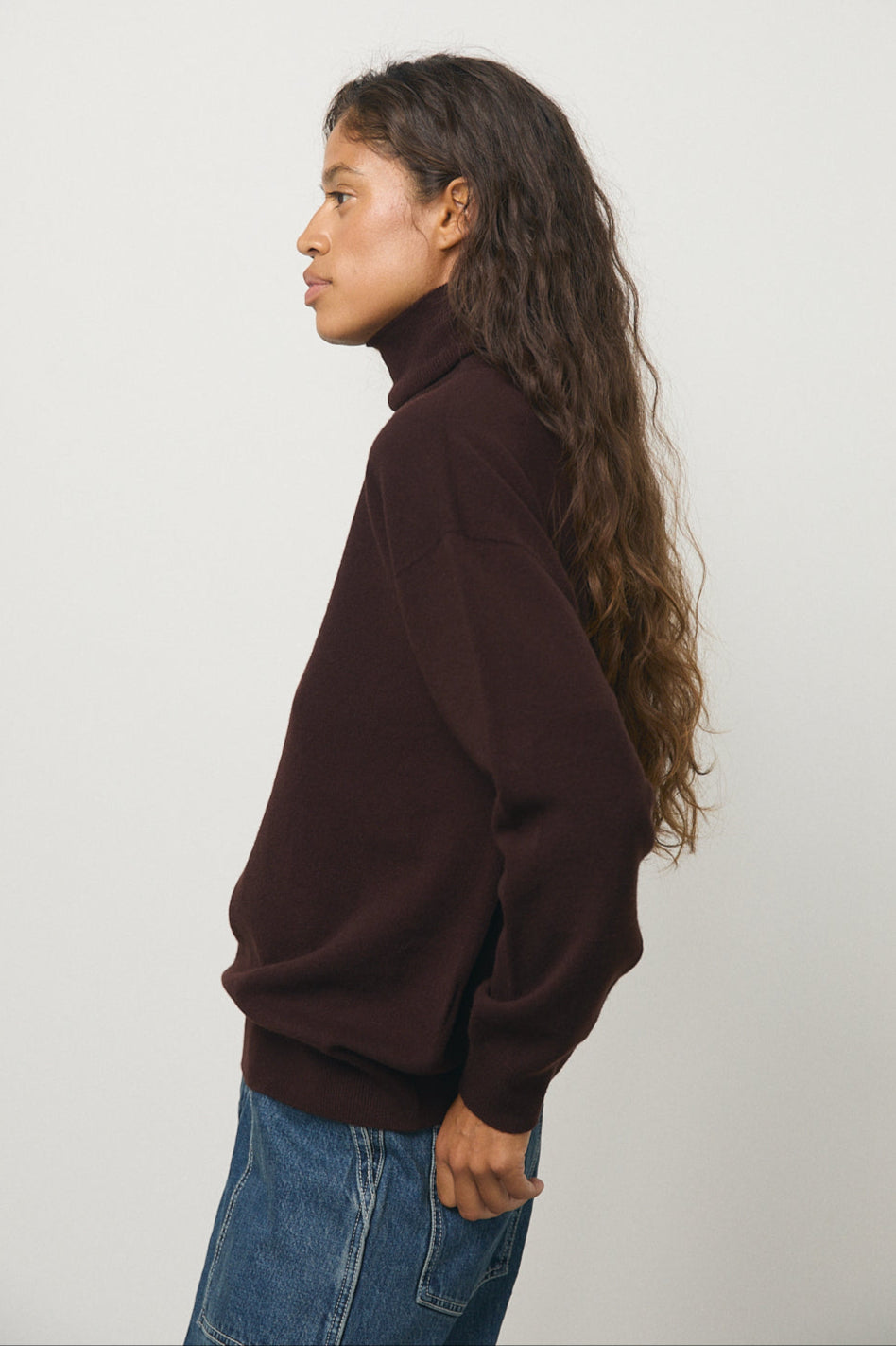 Polly Sweater in Brown