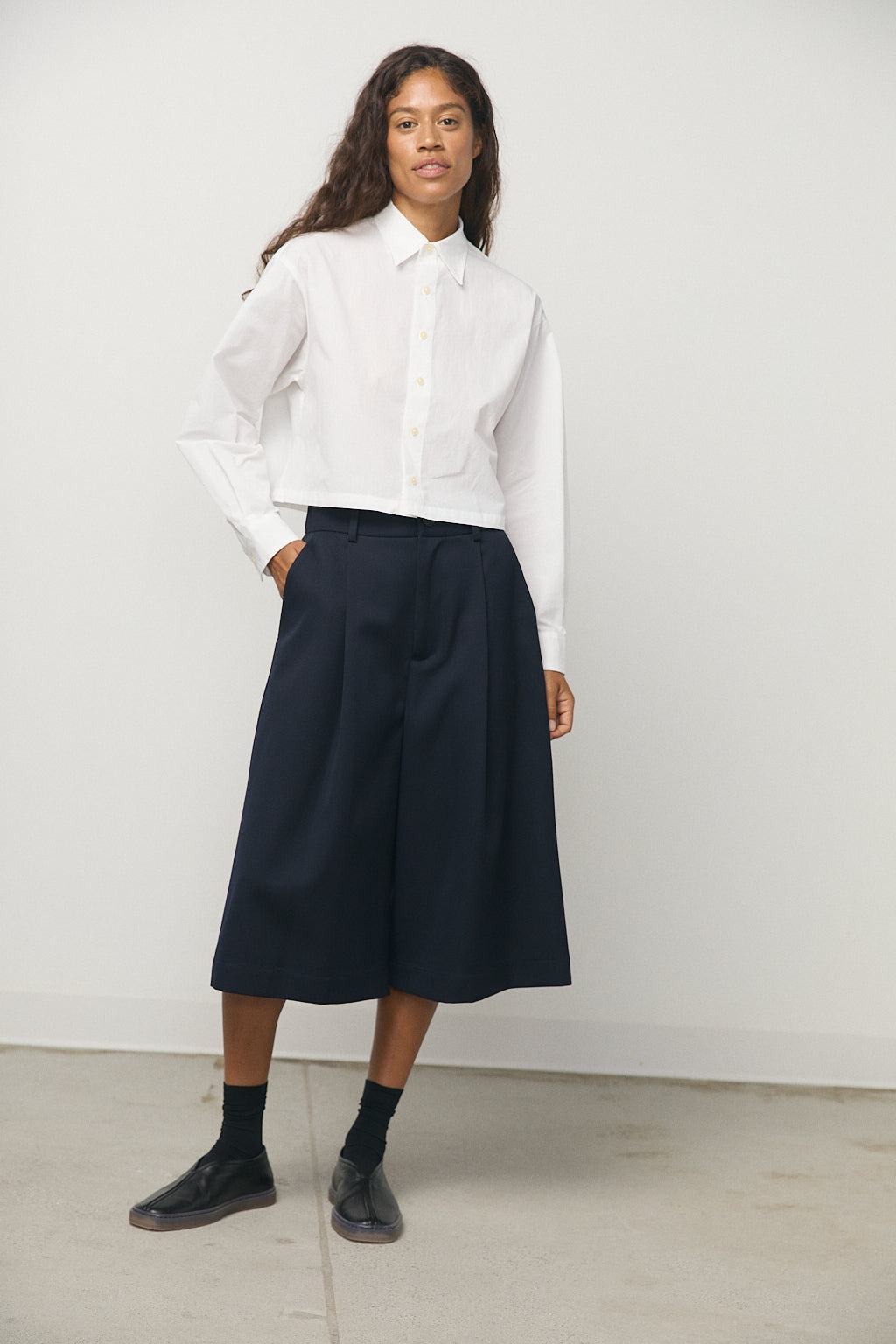 Joy Culotte in Navy