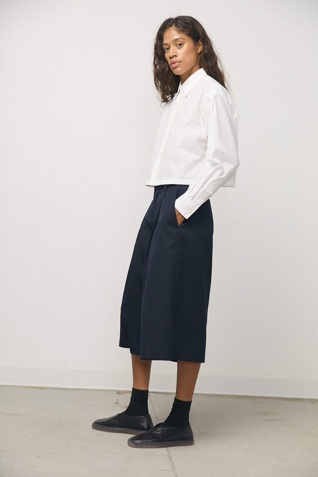 Joy Culotte in Navy