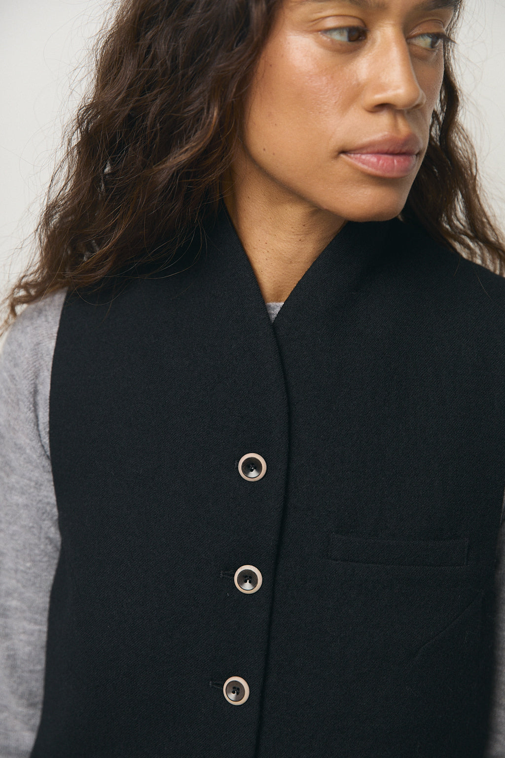 Eddy Gilet in Black