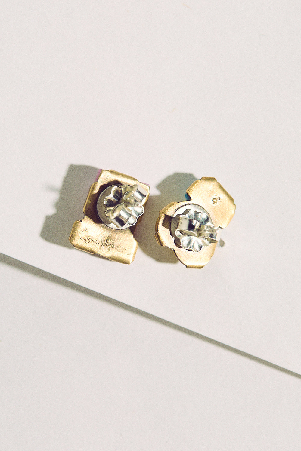 Tiny Pearl Studs - Yellow, Pink & Blue