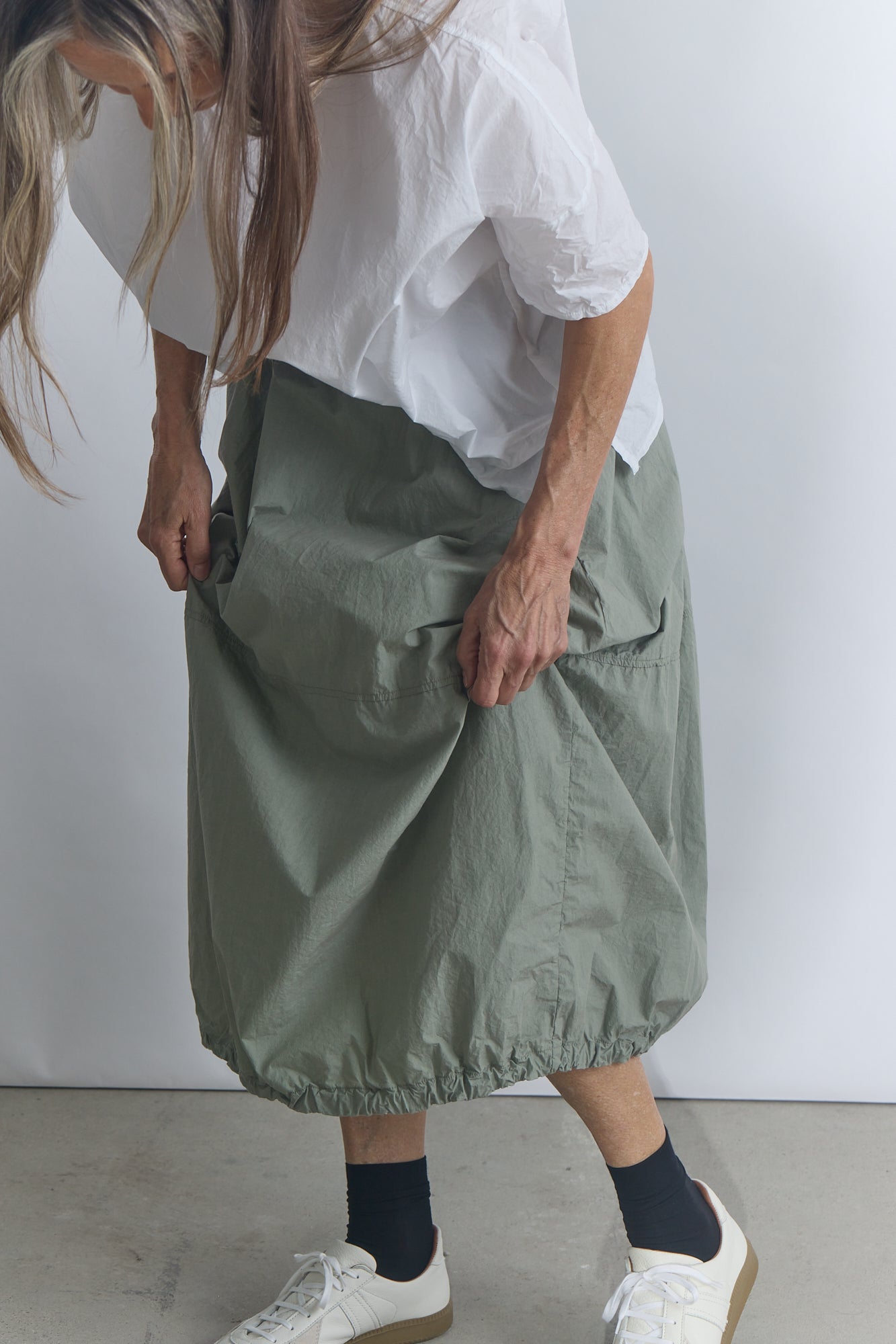 Balloon skirt TC - Sage