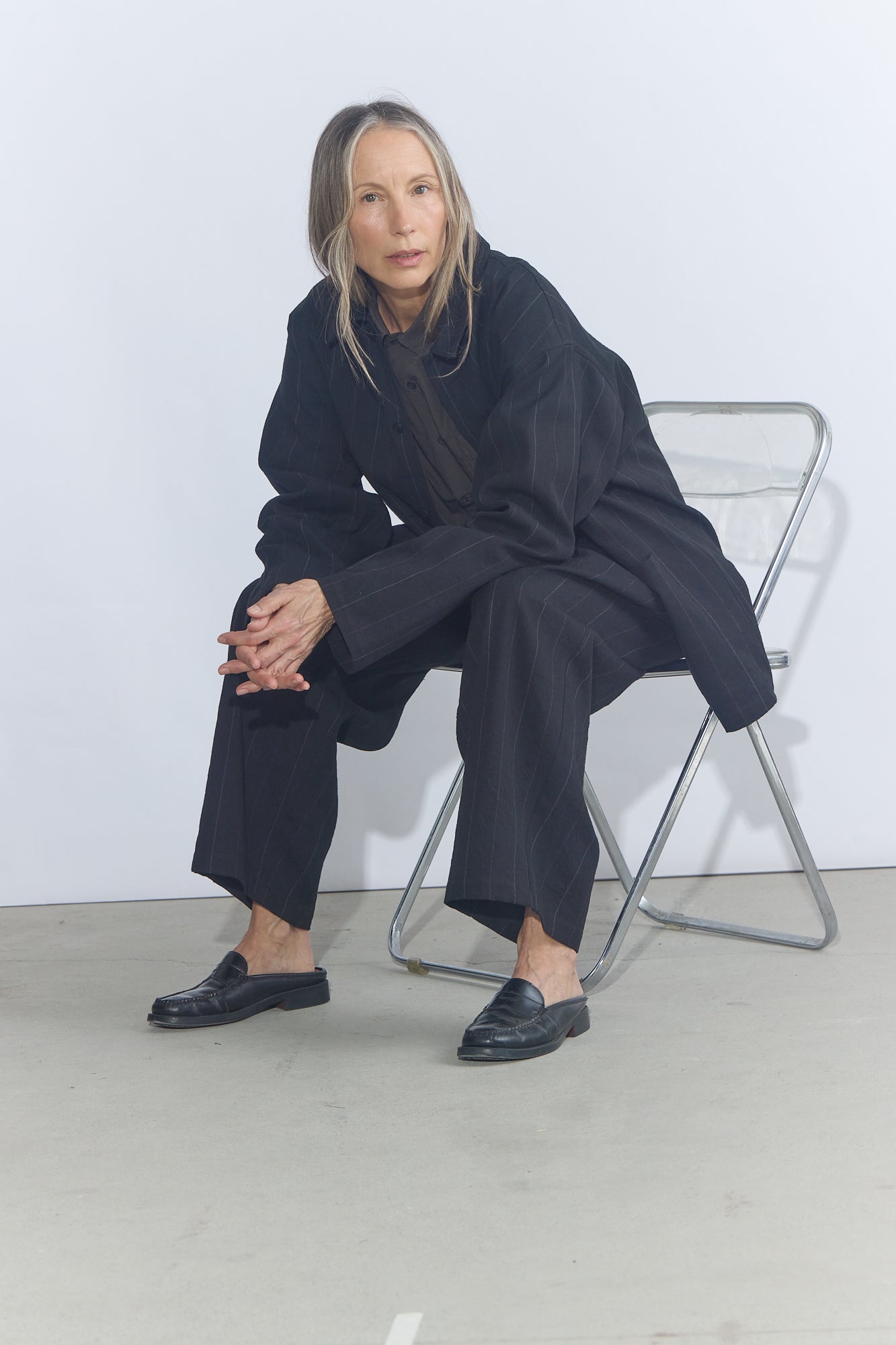Baggy Easy Pants - Stripe