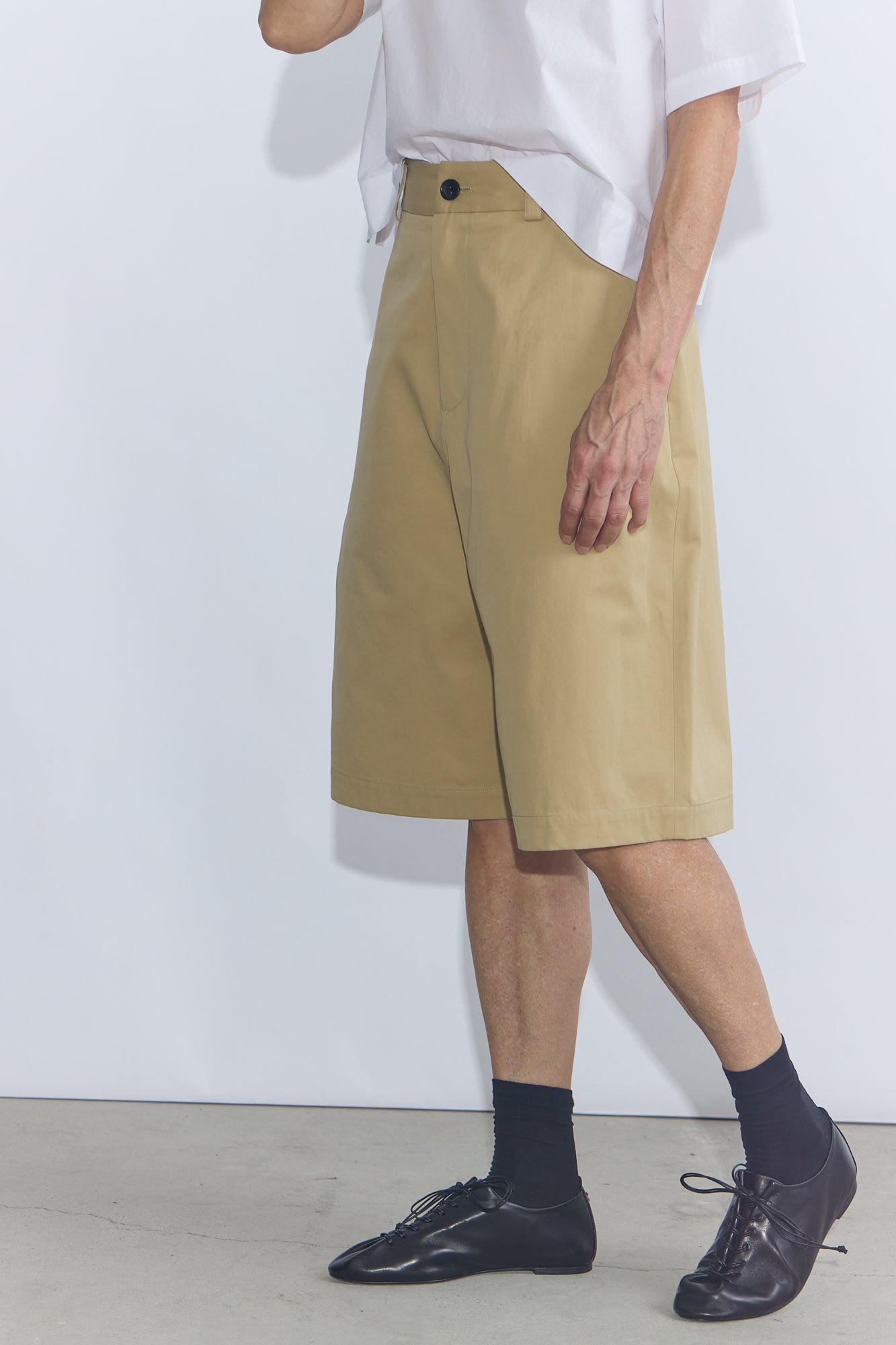 Tate Chino Bermuda Short - Beige