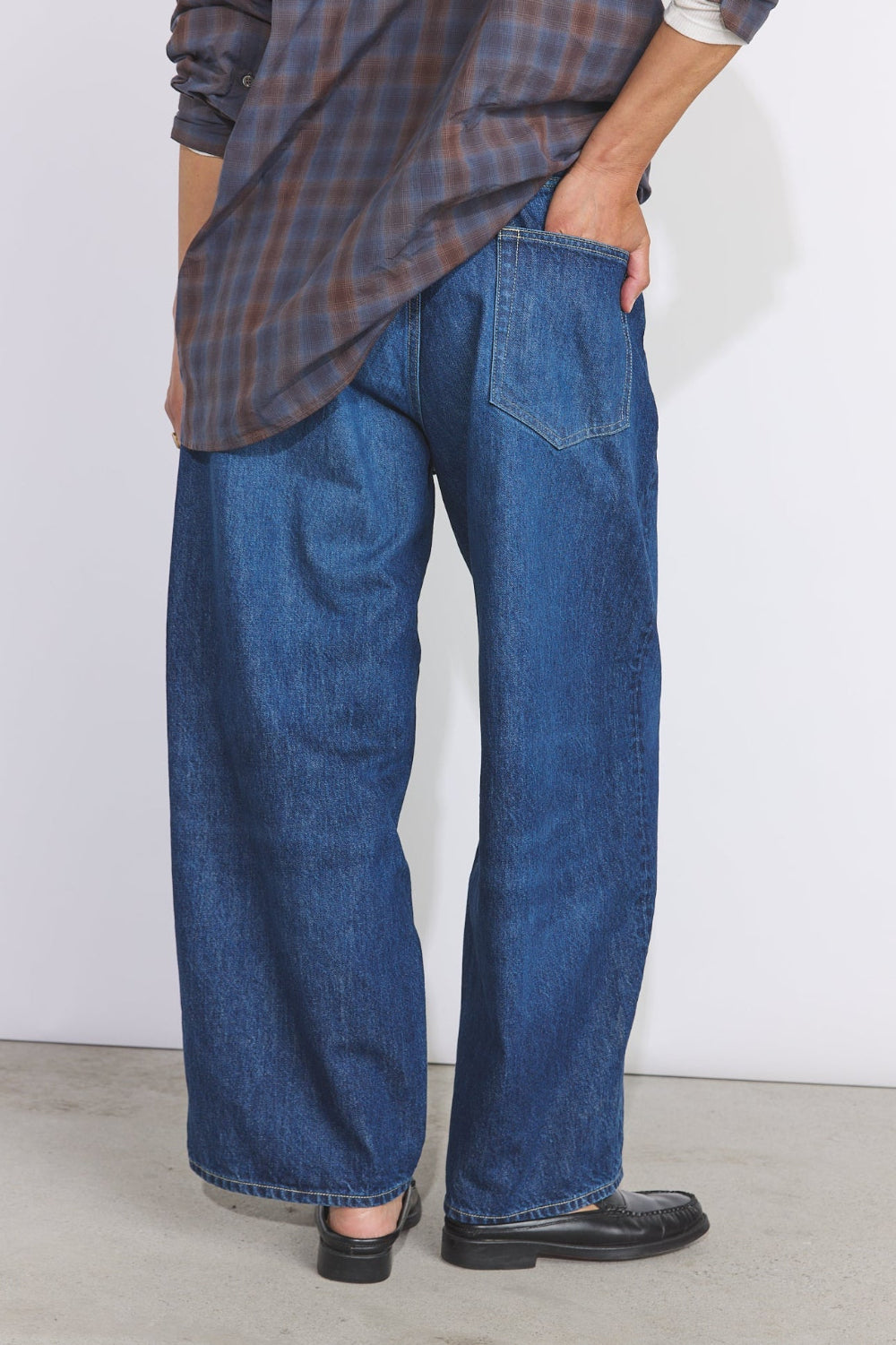 Woven Pants - indigo