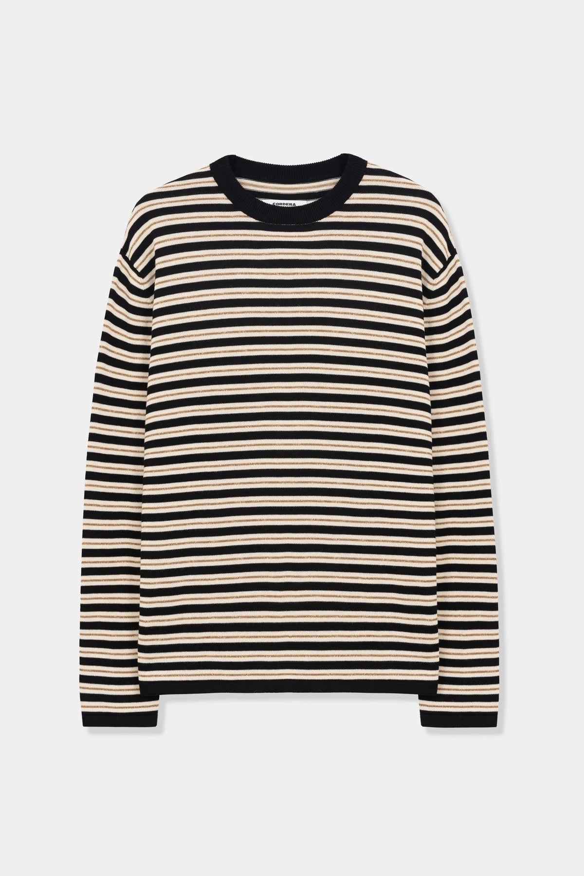 Organic Cotton Striped Long-Sleeve Tee