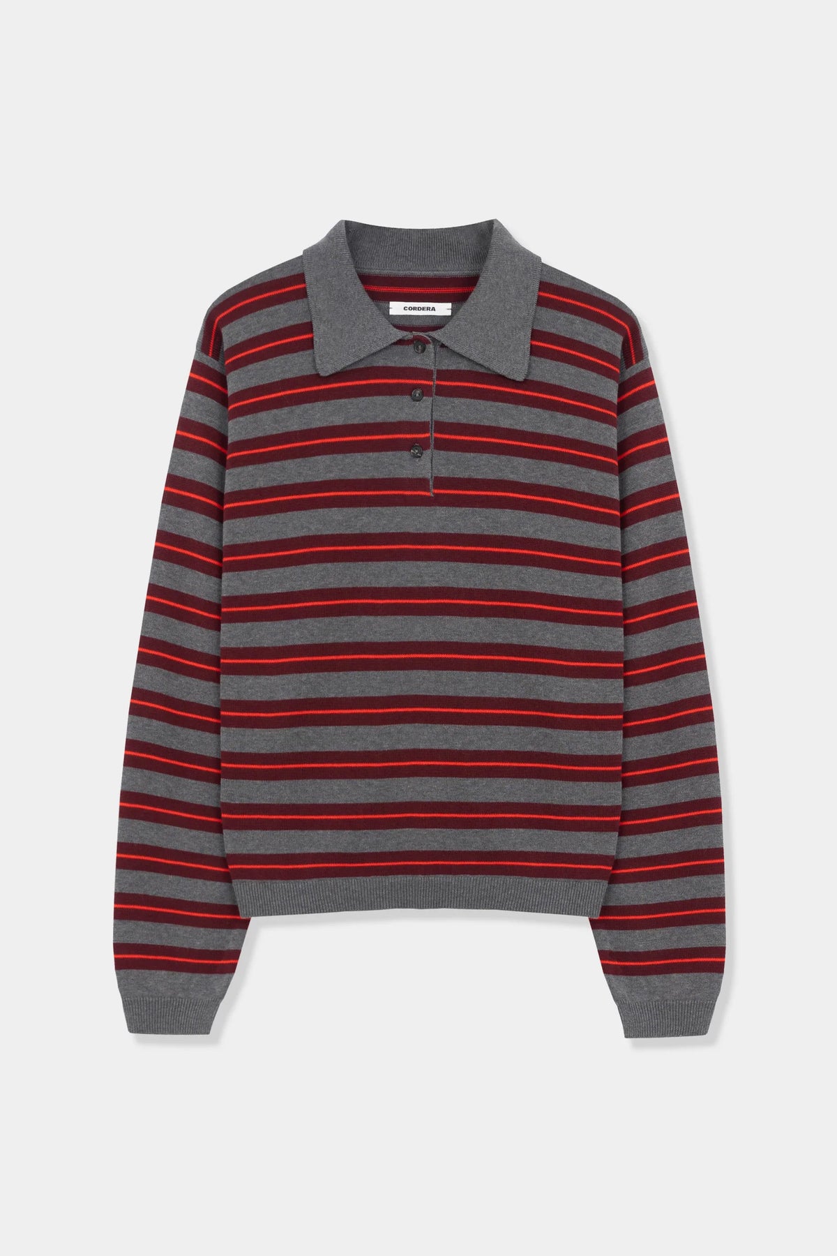 Organic Cotton Striped Polo