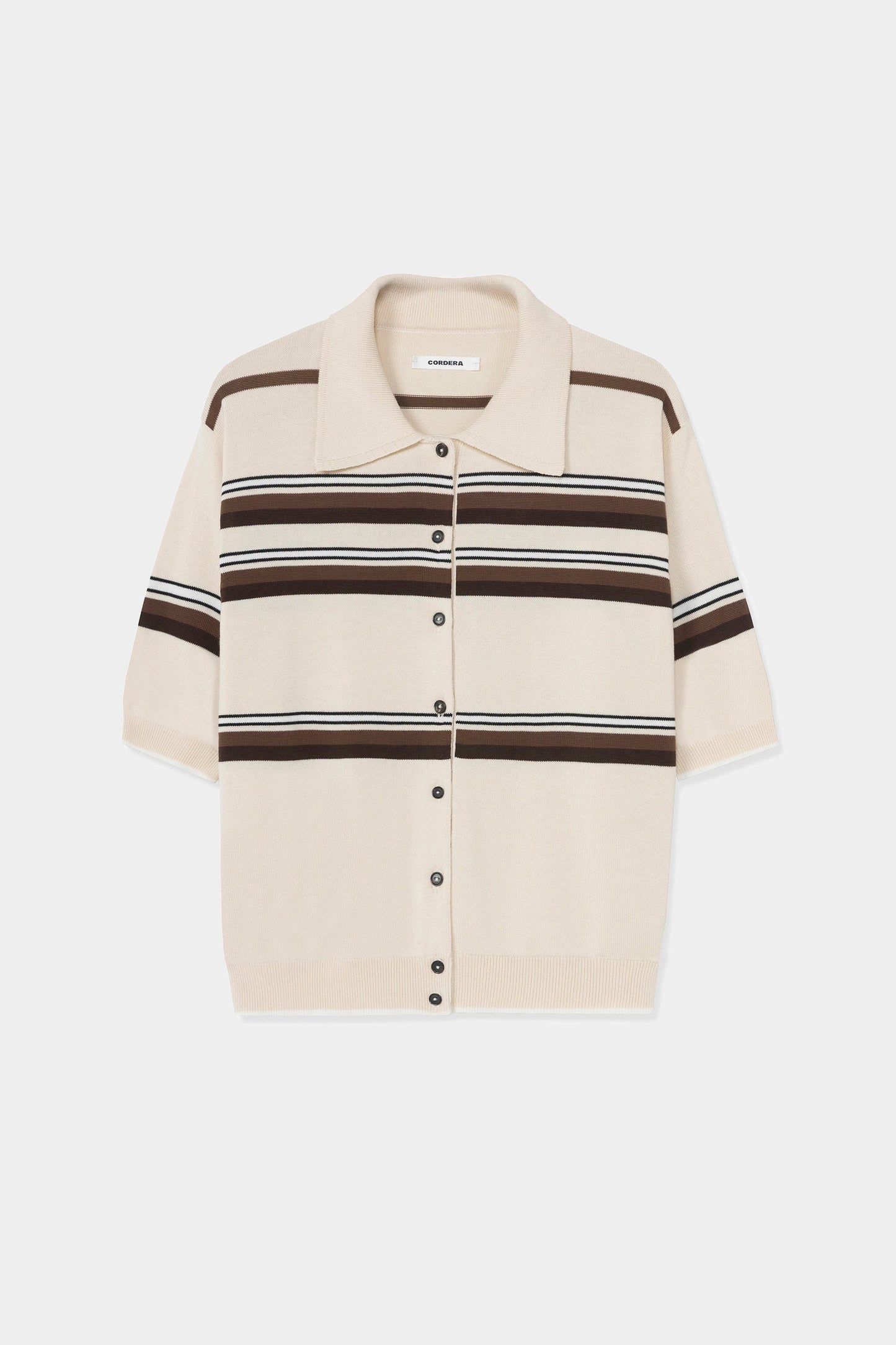 Organic Cotton Striped Polo
