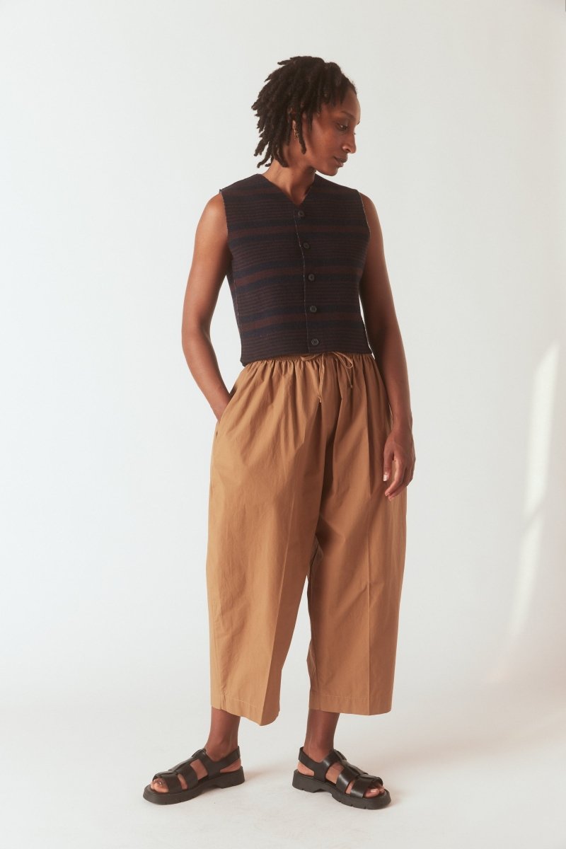 Dropped Easy Pant in Sierra - Soochie - Modern Weaving