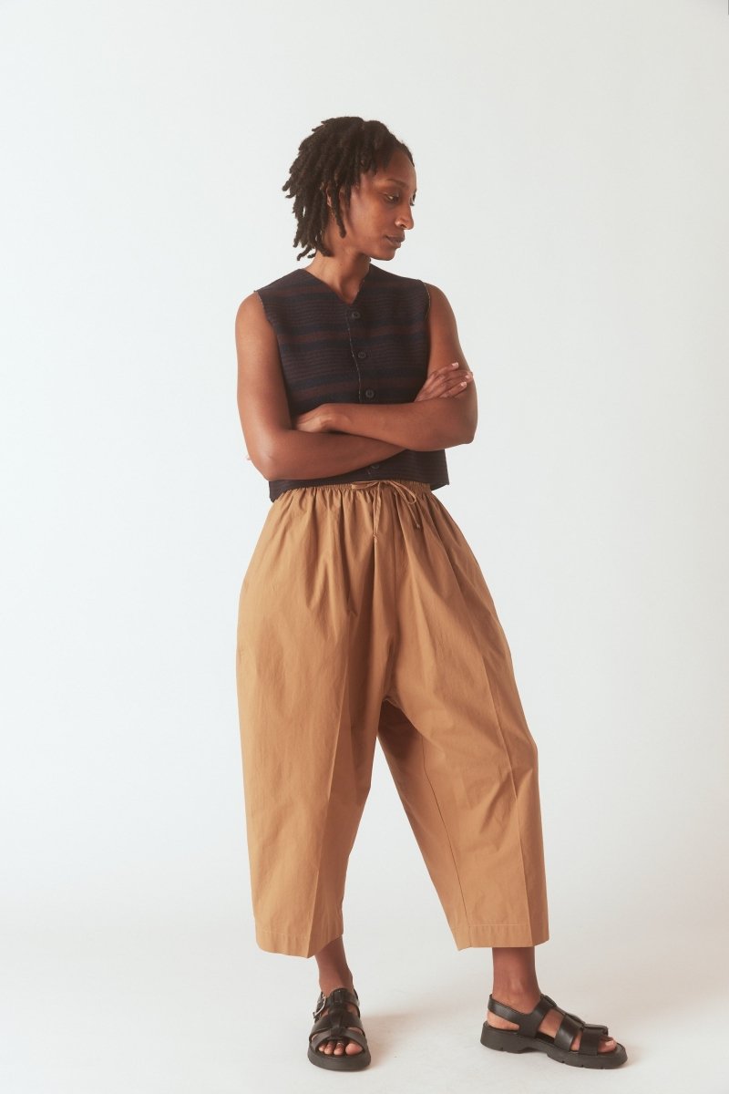 Dropped Easy Pant in Sierra - Soochie - Modern Weaving