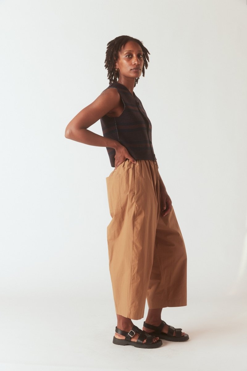 Dropped Easy Pant in Sierra - Soochie - Modern Weaving