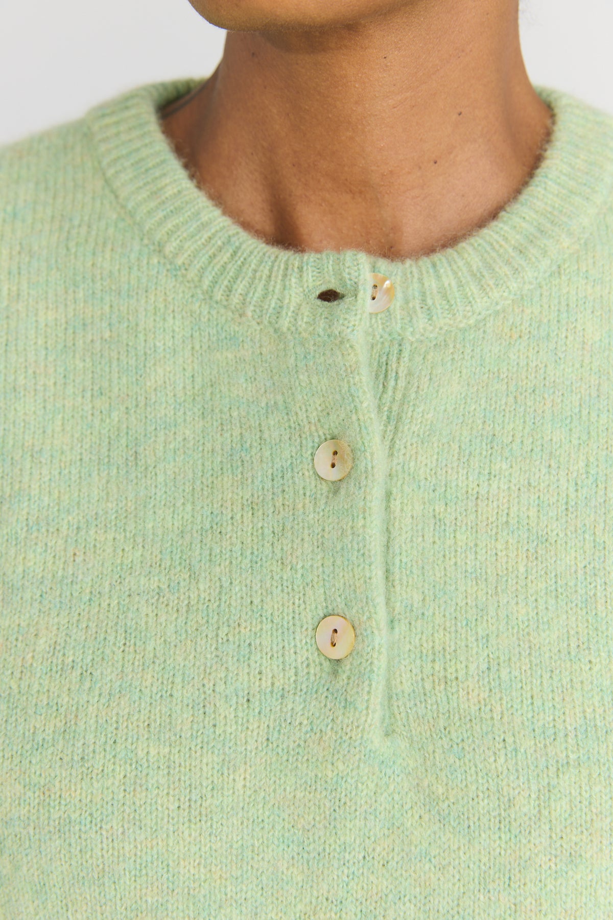 Joe Cashmere Vest - Dusty Aqua
