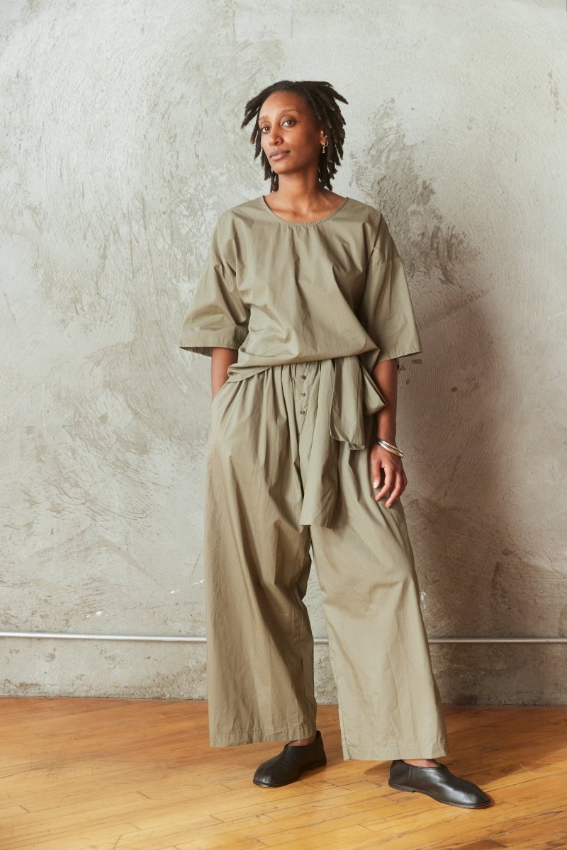 Nuance Pants in Sage - Soochie - Elsa Esturgie