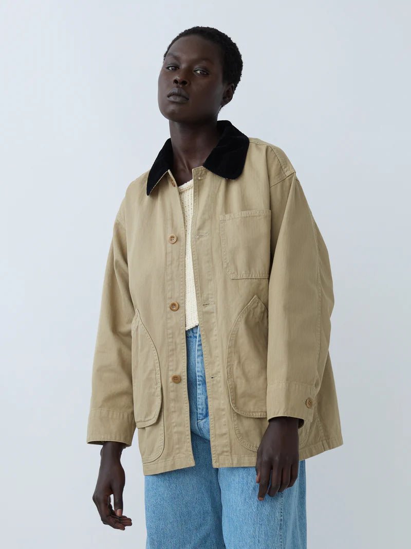 Painter Coat in Ecru - Soochie - Shaina Mote