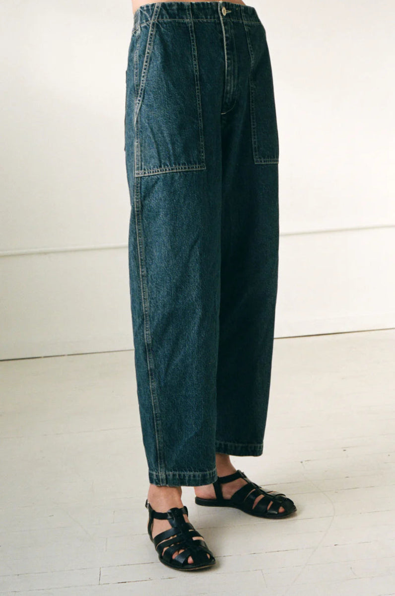 Painter Pant Denim in East - Soochie - Shaina Mote