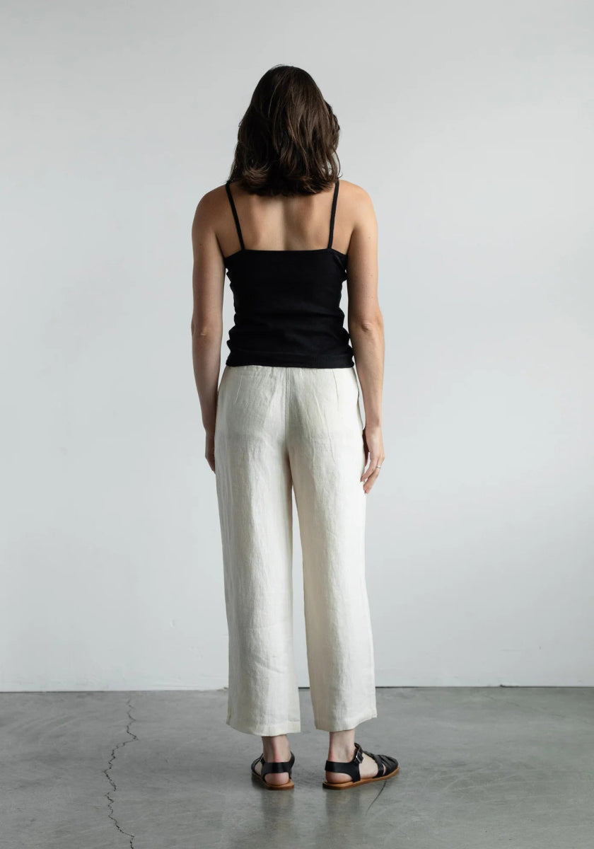 Pointelle Camisole in Black - Soochie - First Rite