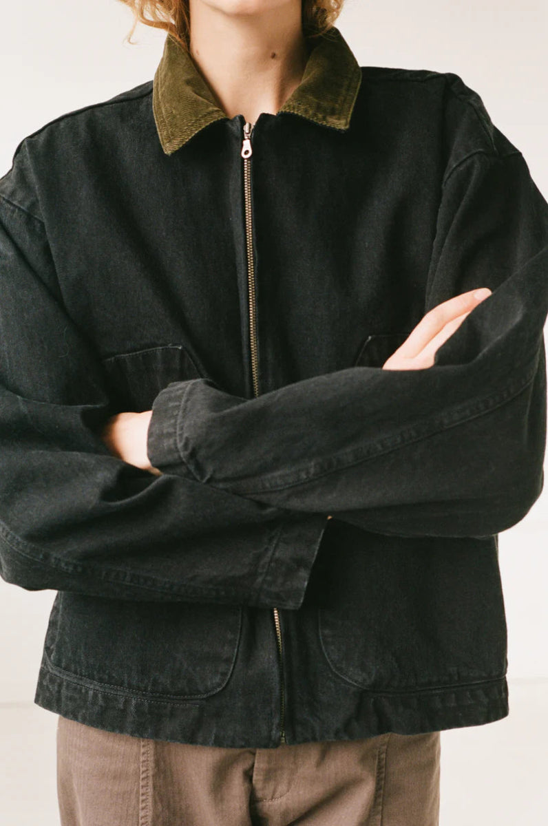 Studio Coat In Washed Black - Soochie - Shaina Mote