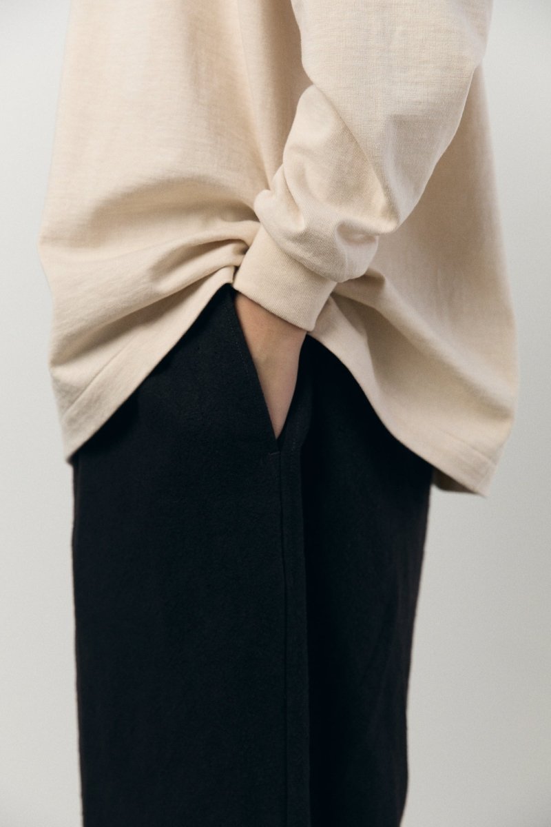 Tube Long Sleeve T-Shirt in Beige - Soochie - Yoko Sakamoto