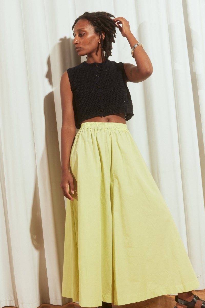 Wide Culotte in Citra - Soochie - Modern Weaving