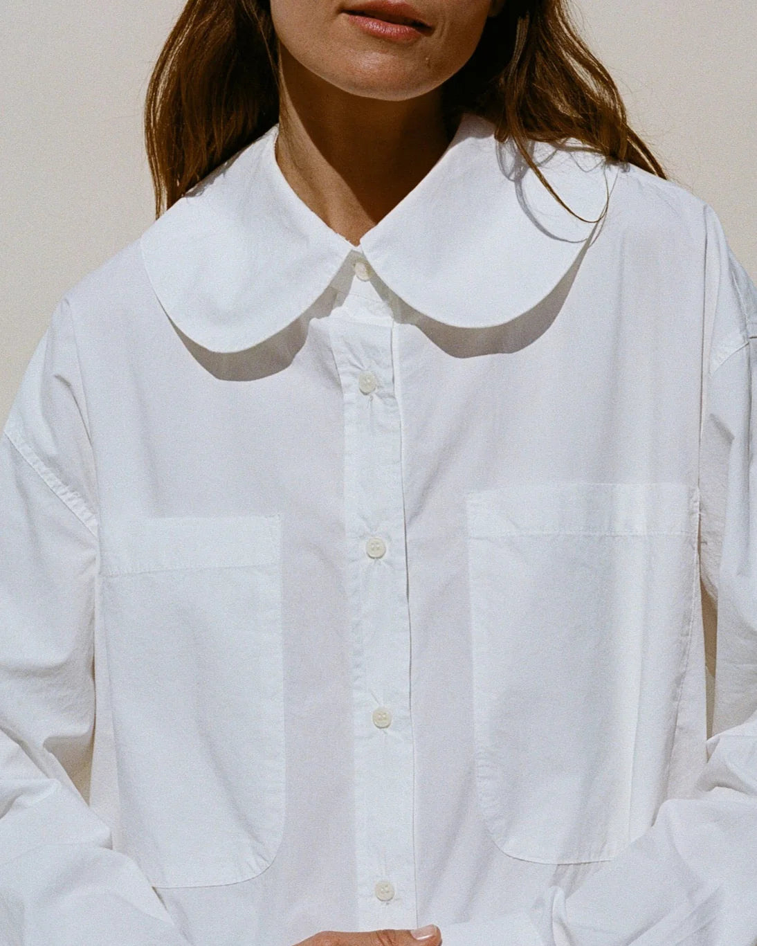 Hollis Oversized Shirt - Salt