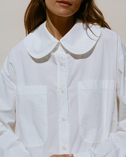 Hollis Oversized Shirt - Salt