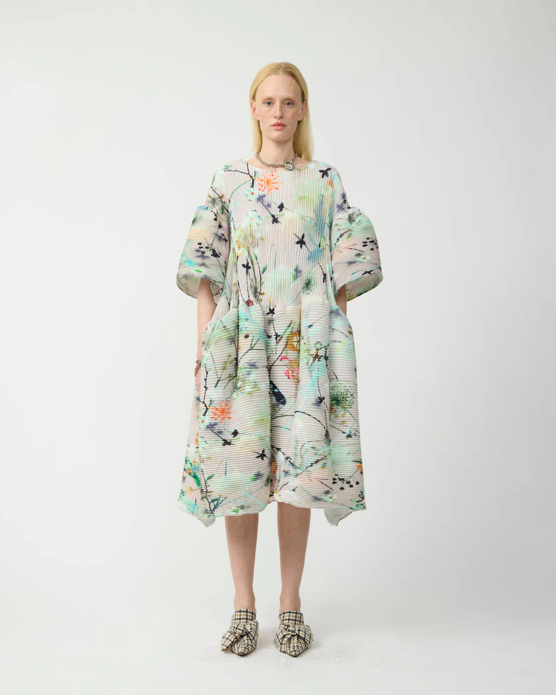 Thekla Handpleated Dress - Frances