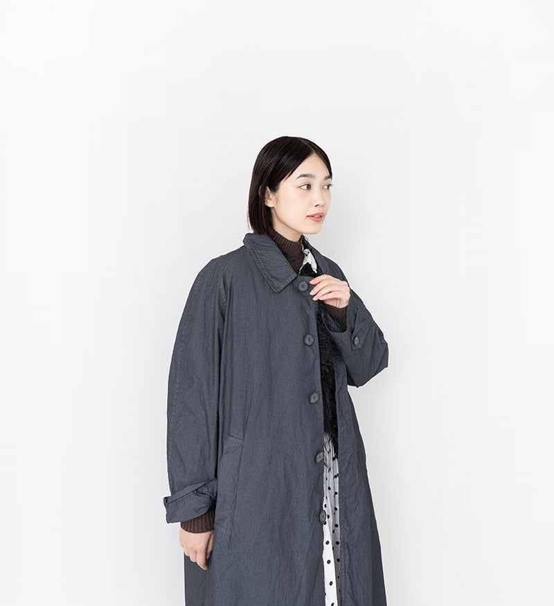 Soutien Collar Coat in Sumigry